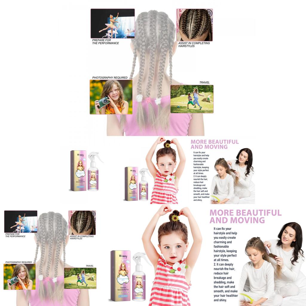 Wiieey Strong Hold Hair Spray For Long Lasting Moisture And Fresh Fragrance In 100ml