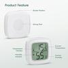 Digital termometer hus 3 delar LCD mini termometer Digital hygrometer termometer inomhus hygrometer för hemmakontor Baby rum garderob