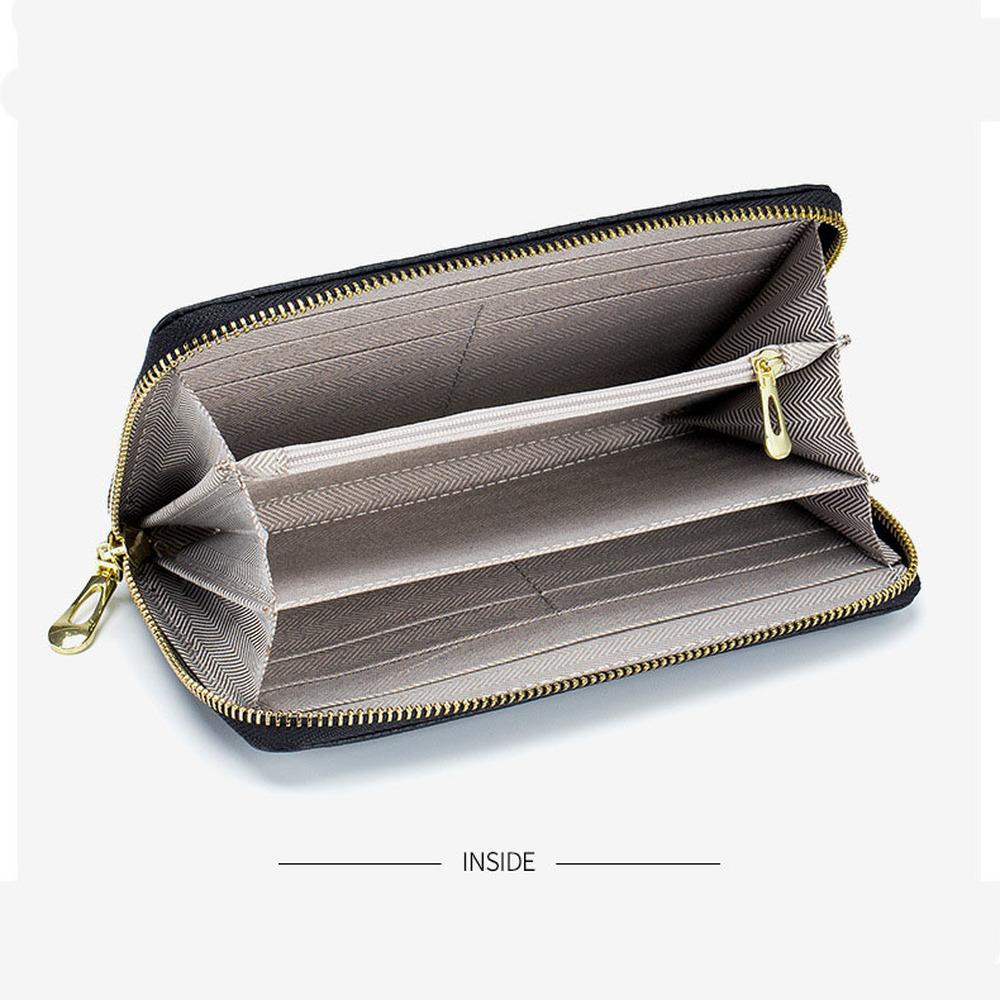 Женский кожаный кошелек — фото 12