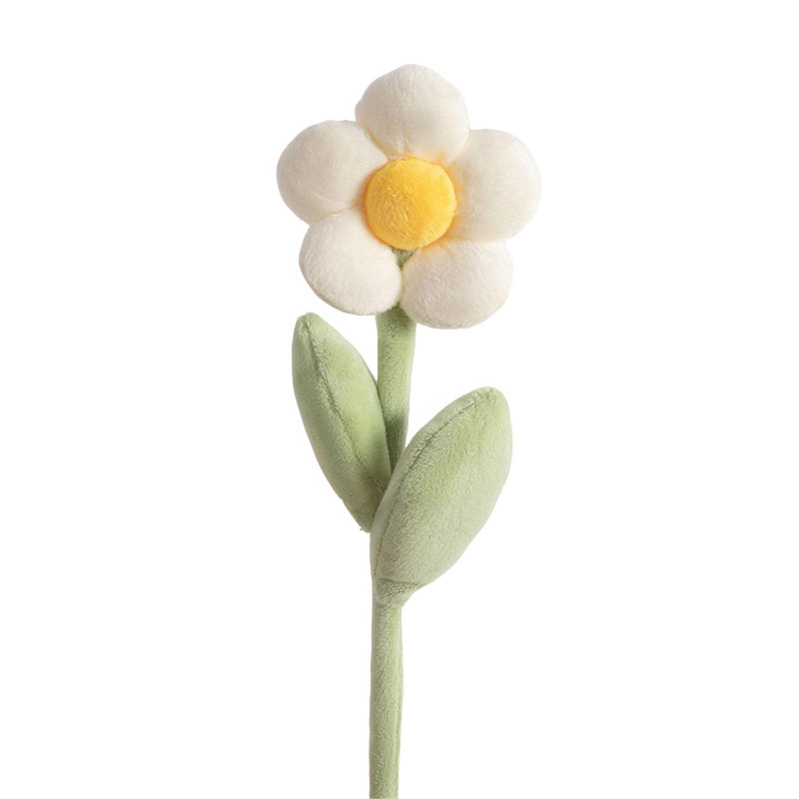 

Artificial Tulip Flower Plush Bouquet Soft Fabric Handmade Decorative Stem for Home Office Event Decoration and Craft Projects One Size