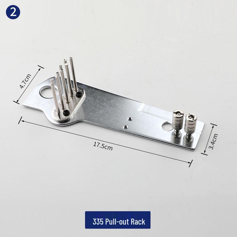 8B High-Speed Sewing Machine Bobbin Holder & Base with Edge Binding Beading Guide