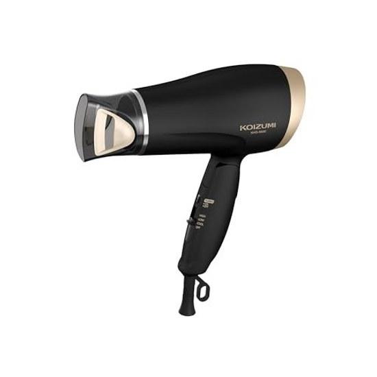 Koizumi Hair Dryer Minus Ion Lightweight Compact Black KHD-9620 K