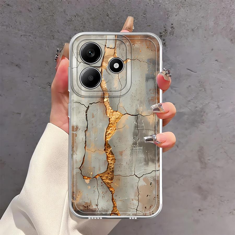 

Soft Phone Cover Case for Xiaomi Redmi Note 14 Pro Plus A4 13C 14C 12S 11 9 10 12 11S Note 13 10S Fashion Rust Redmi Note 12 4G