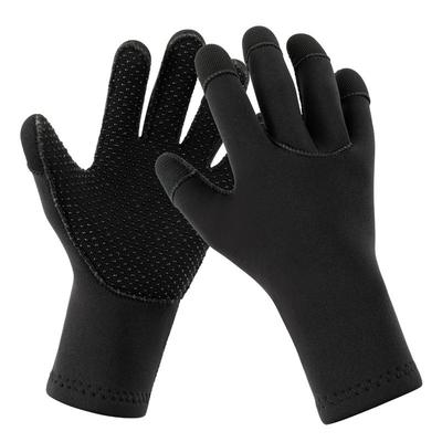 3mm Neoprene Diving Gloves Men Women Waterproof Anti-Slip Snorkeling Fishing Swimming Protection Gear