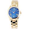 Montre Femme - EXCELLANC - Ligne Signature - Doré - Cadran Bleu - Quartz