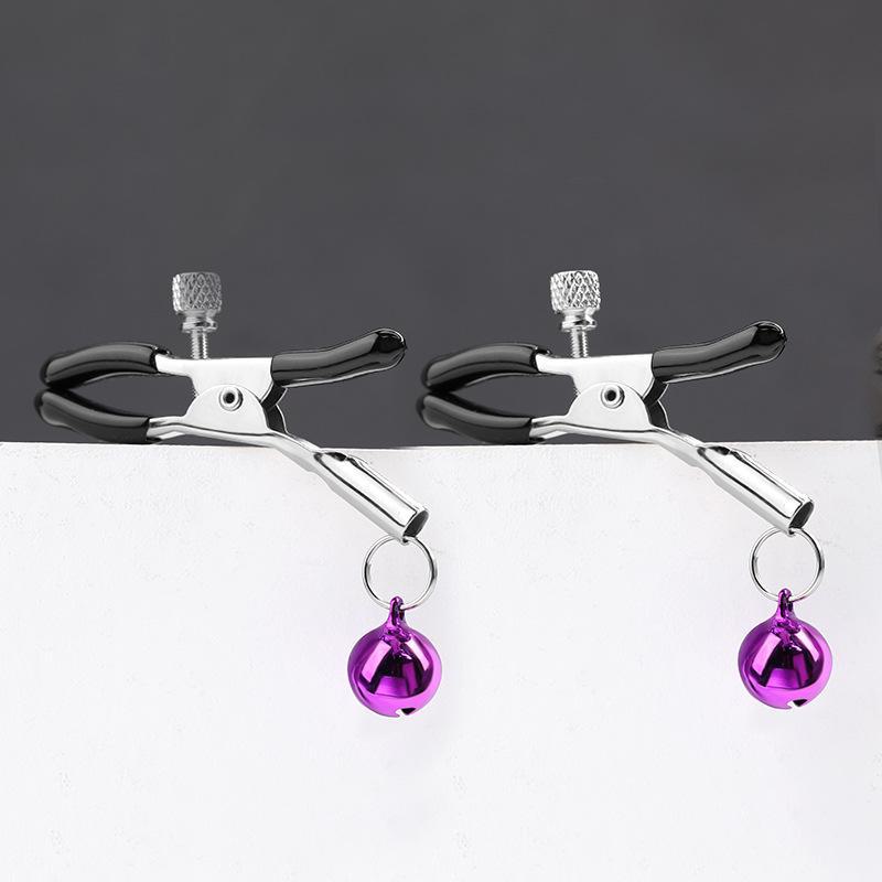 Miji Bell Nipple Clamps - Adult Toys for Couples (192 pcs/box)