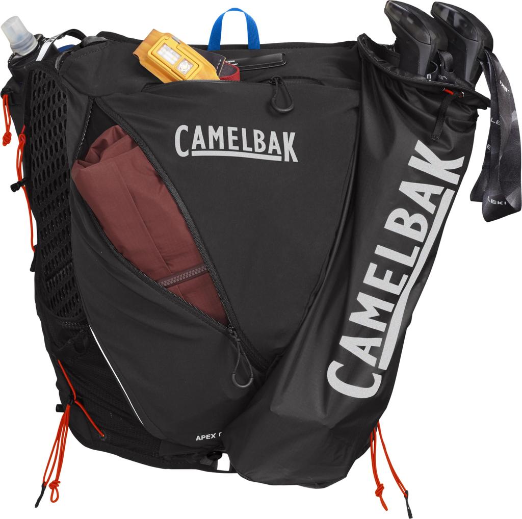 CAMELBAK Apex Pro 12 Hydration 12L Black Bag, (1L), Medium,