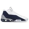 Nike Shox BB4 White Silver Navy AT7843-100