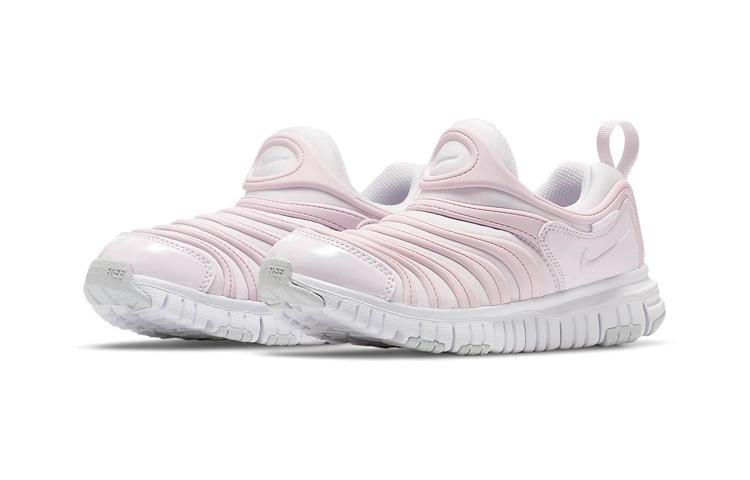 Nike Dynamo Free Slip Resistant Cushioning Abrasion Resistant Low Top Sports Casual Shoes Light Pink 343738-510