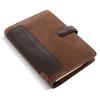 Filofax Holborn Nubuck System Organizer Bible Brown Official Import 17-026040