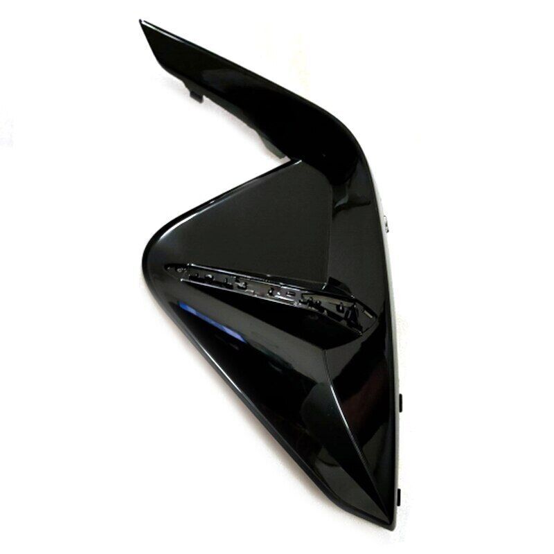 1Pair New Front Black Fog Light Cover Chrome Trim Bumper For JAC J7 2020-2022