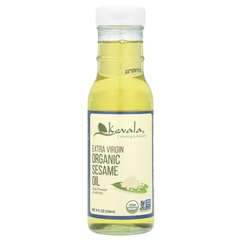 Extra Virgin Organic Sesame Oil, 8 Fl Oz (236 Ml)