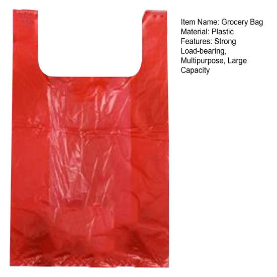 100Pcs Grocery Shopping Bags Large Capacity Strong Load-bearing Disposable Garbage Bags