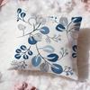 Floral Texture Cushion Cover Premium Comfort Reversible Pillow Cove Two In One Design for Any Room  Car Interior