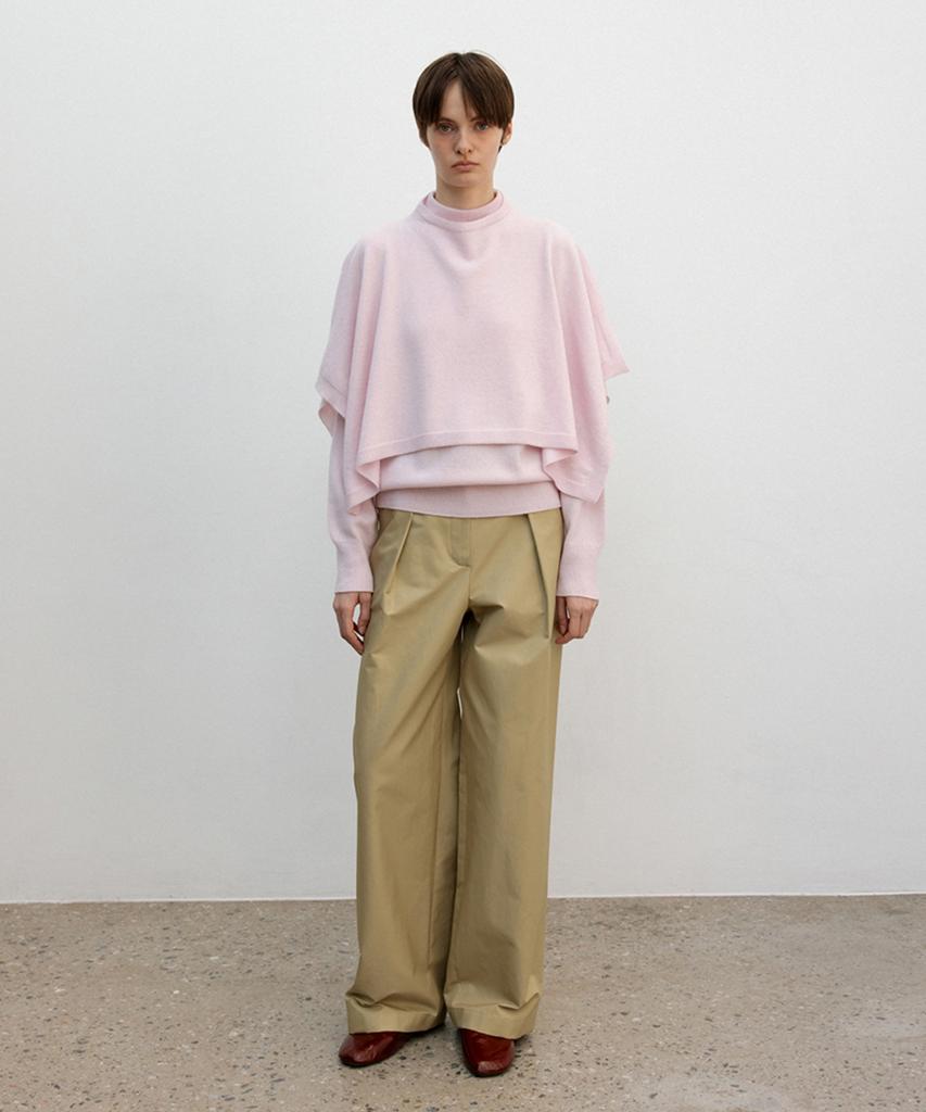 Deolum Tapered Trousers_Khaki