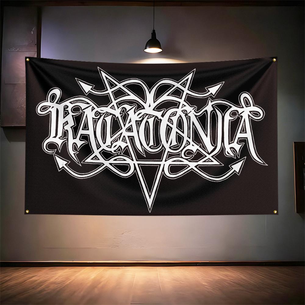 Rock Music Flag 3x5ft For Katatonia Fans Banner Hd Print Brass Grommet Garage Bedroom Living Room Dorm Wall Decor Tapestry