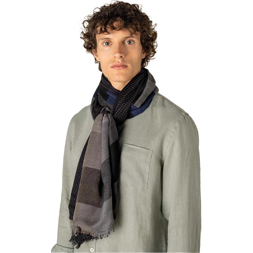 Spasso Checked Reversible Scarf