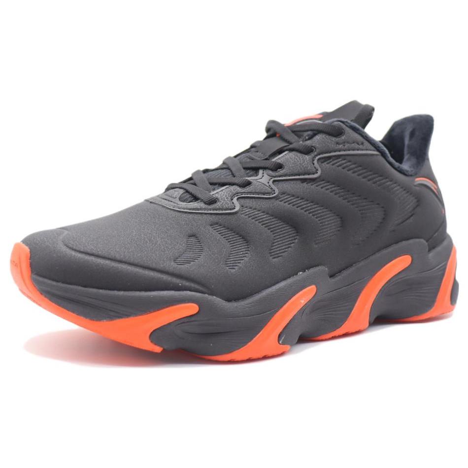 Anta Running Collection Fleece Lined Textile, Synthetic Leather Cushioning Slip Resistant Abrasion Resistant Low Top 112245523-3