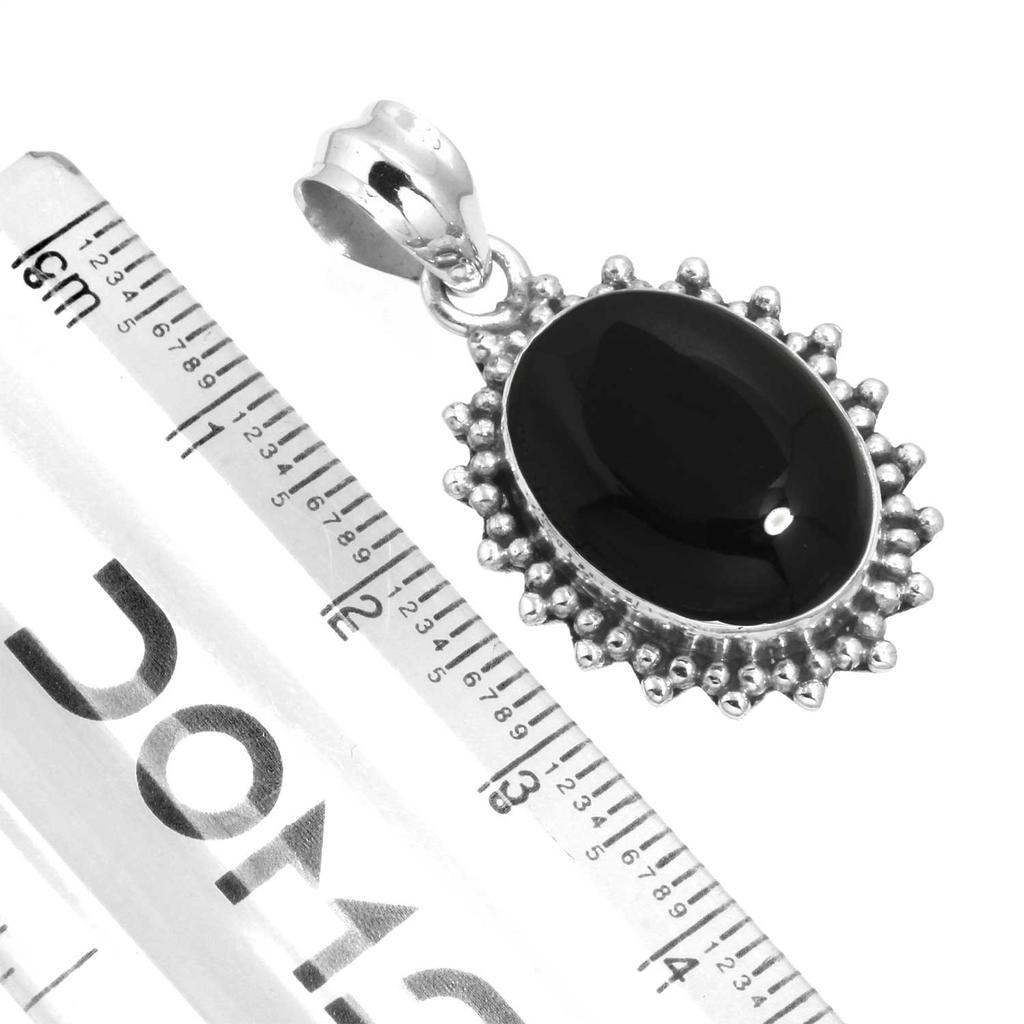 925 Sterling Silver Pendant Women Gemstone Handmade Jewelry Easter Gift Amber Amethyst Black Onyx Carnelian Garnet Quartz Green Onyx Gold Stone