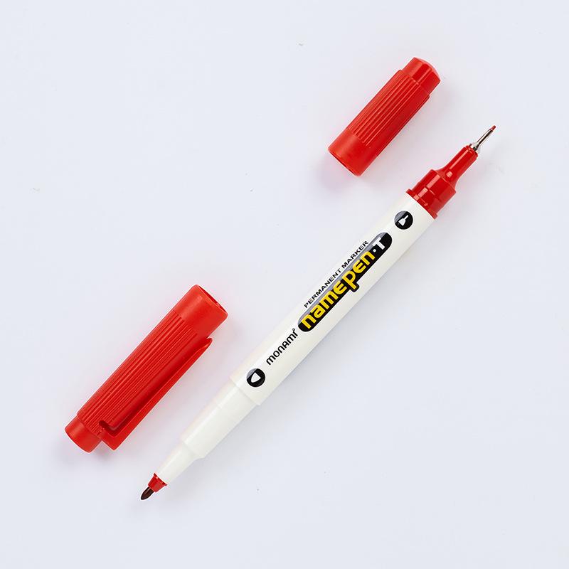 Monami Double-ended Quick-dry Signature Marker Pen 04018 - Korean Outlining Pen