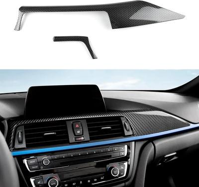 Kryt palubní desky ve stylu karbonových vláken pro BMW řady 3 F30 2013-2018 F31 F32 F33 F34 F36 328i 320i