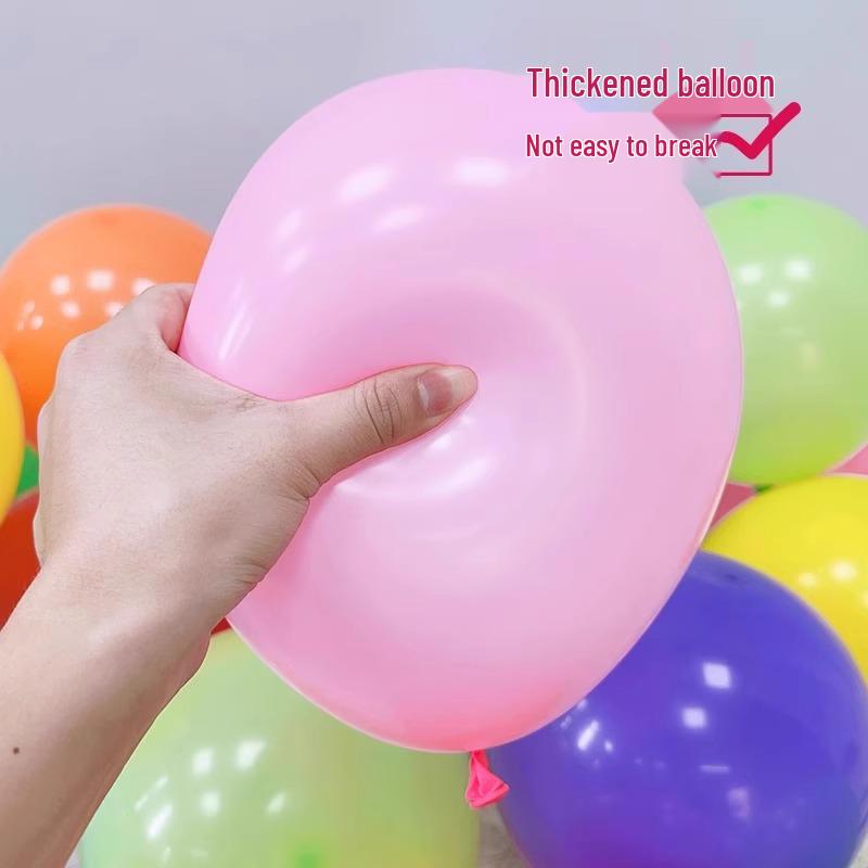 Thickened Blue and Gold Silver Balloons for Birthday and National Day Decorations
