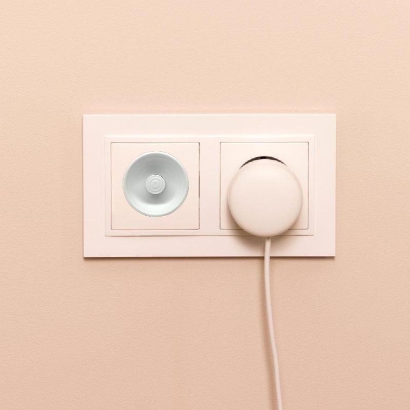 Pack of 10pcs European Safe Child Outlet Protector Shock Prevention Wall Socket Cover for Toddler Safety Home White
