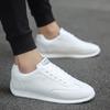 Leather Men Shoes Sneakers Trend Casual Shoe Italian Breathable Leisure Male Sneakers Non-slip Footwear White Men Loafers