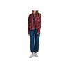 Levis X Jahan Loh Kariertes Langarmhemd Damenhemden Rot 18288-0000