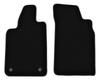 ZÁKLADNÍ černé velurové podlahové rohože pro: Fiat Barchetta kupé, kabriolet (1995-2005)