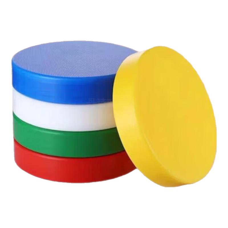

Xiyao Round PE Plastic Commercial Cutting Board 50cm Diameter, 5cm Thickness