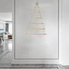 Christmas Tree Wall Hanging or Holiday Natural Wood