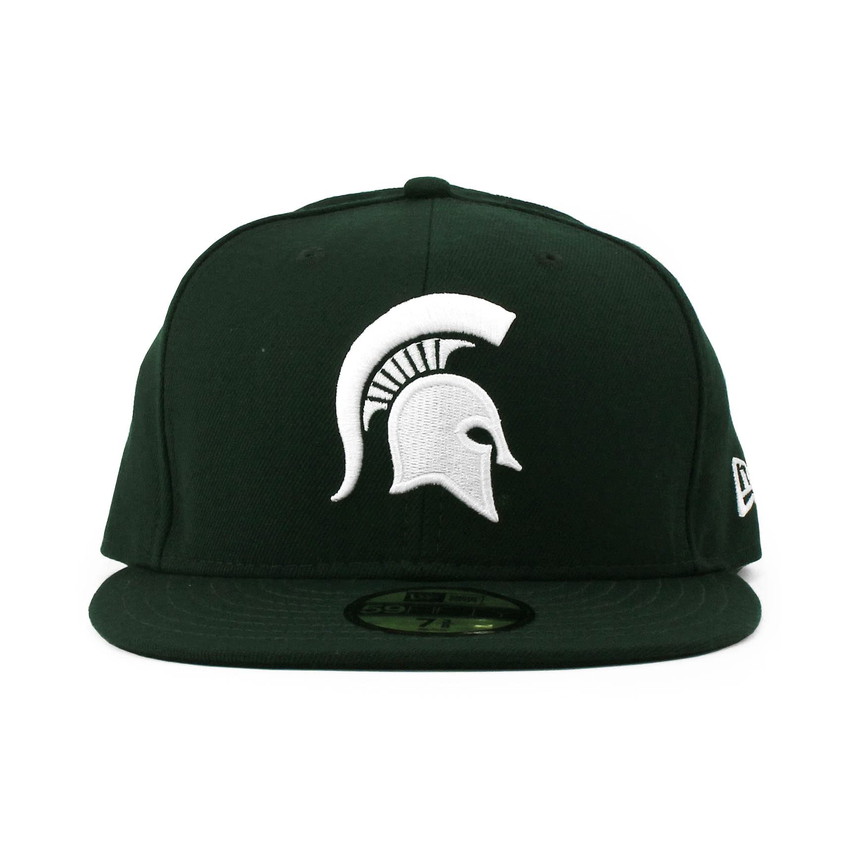

[New Era] 59FIFTY Мичиган Стэйт Спартанс [NCAA TEAM-BASIC FITTED CAP] МИЧИГАН СТЭЙТ СПАРТАНС 5950 Шляпа Зеленый (7-14 (приблизительно. 57,7 см)) [Использовал]