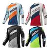 Herren Langarm Mountainbike Cycling Trikot Schnelltrocknend Atmungsaktiv Trail Riding Shirt
