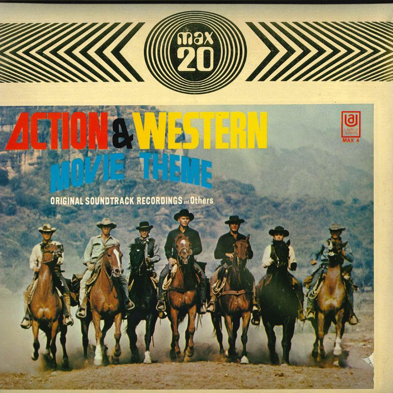 

LP Record VARIOUS - western action movie theme MAX4 UNITED ARTISTS Japan Soundtracks Musicals Used