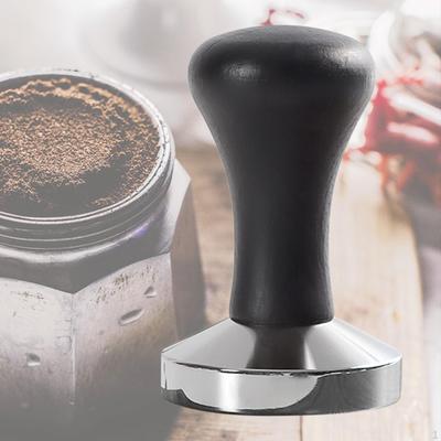 Distributor Wooden Handle Avoid Agglomeration Leveler Barista Gift Hand Tampers Hammer Coffee