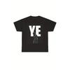 Casual Men'S Women'S Crew Neck T-Shirt Kanye YE Graphic T Shirt 100% Black Short Sleeve Relaxed Fit Everyday Casual Tee Sizes S-XXXL T Shirts for Men