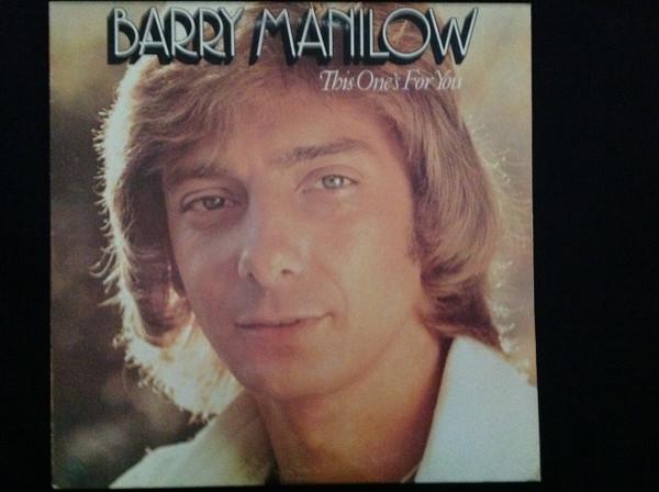 

LP Record BARRY MANILOW This Ones For You AB4090 Arista 1976 Canada Pop Used