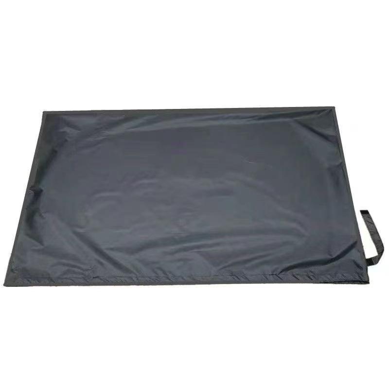 Universal Waterproof Cfiber Cargo Mat Portable Dustproof Luggage Liner Pet Mat For Car Suv Trunk Protection чёрный