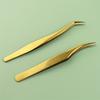 Stainless Steel Eyelash Tweezers Set High Precision Lash Curlers, Transplant Eyebrow Tools for Beginners Beauty Tools