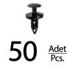 Bumper Grille Clips for Chrysler, Dodge, Jeep, Land Rover - 50 Pieces