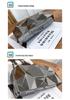 2026 Bestseller Metall-Box-Clutch Handgehaltene Kette Schultertasche für Abend & Bankett