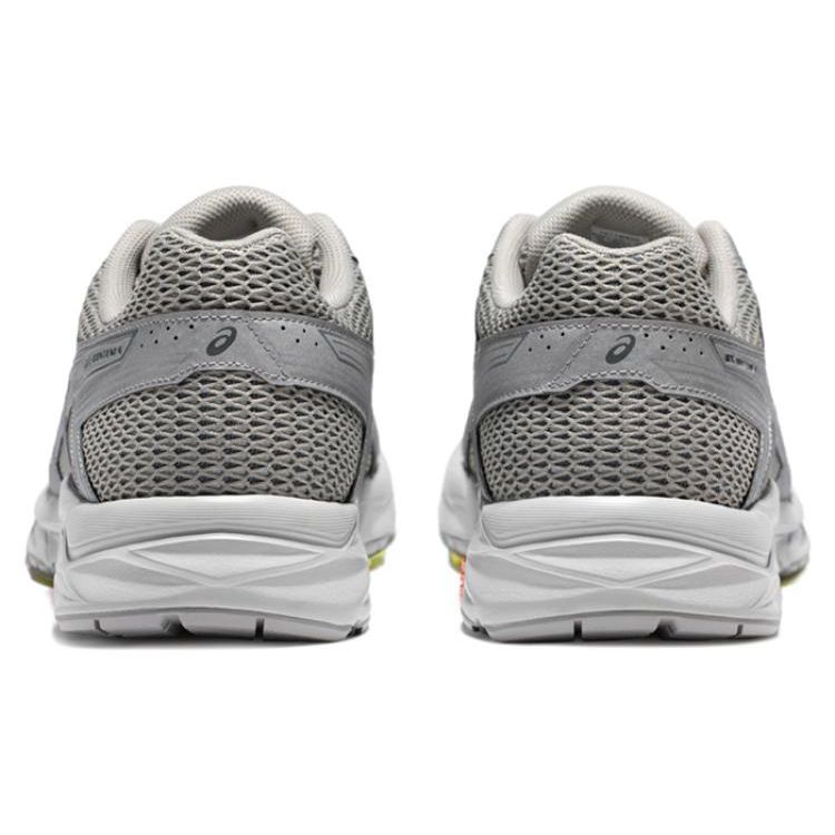 Asics Gel-Contend 4 Comfortable Fashion Fabric Synthetic Leather Low-Top Training Running Shoes Men sneaker Gray 1011B896-020