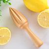 Ten-Corner Shape Wooden Lemon Squeezer Manual Juicer Fruit Juice Extractor