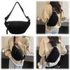 Winter Fleece Sherpa Shoulder Crossbody Bags Autumn Mini Belt Chest Bag Women Trendy Waist Pouch Small Side Bag Bum Fanny Pack