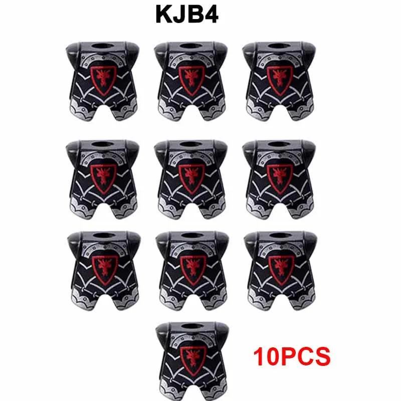 Middle Roman Knight Dwarf Helmet Feather Accessories Building Blocks Medieval Green Dragon Blue Lion Crusader Lord Shield MOC