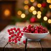 20 Stück Künstliche Kirschen Falsche Frucht Modell Kuchen Ornament Weihnachtsdekoration Fotografie Requisiten Partydeko Heimtischdeko Basteln