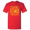 Straight Outta Kansas City - Hometown Pride T-Shirt - Red