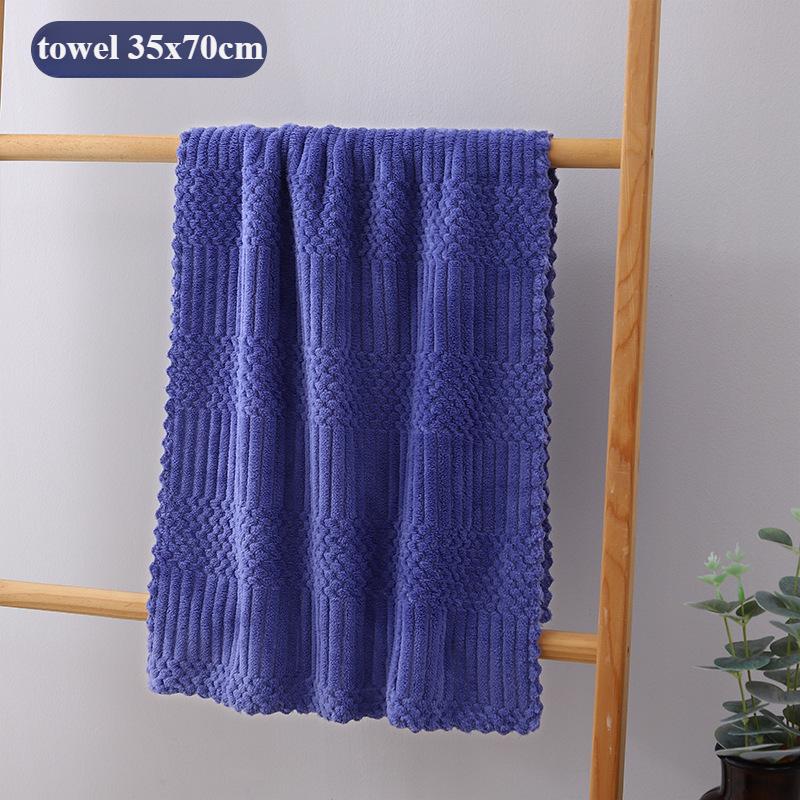 

Coral Fleece Absorbent Hair Swimming Face Hand Bath Towel Sets Microfibre Towels Bathroom Towels Microfiber Towel Set Bath Towel