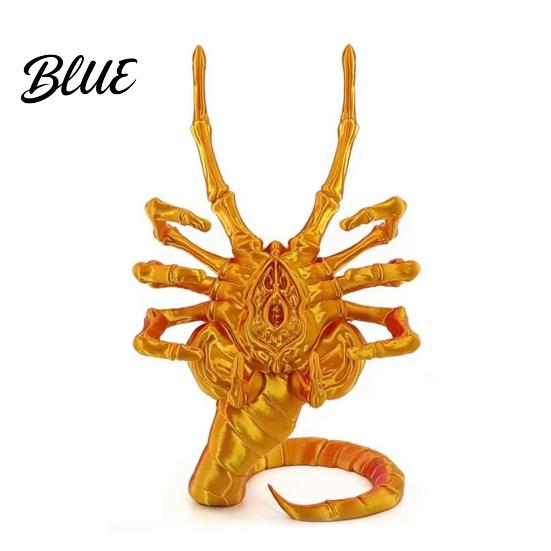 Sci-fi Desktop Ornament 3D Printed Sci-Fi Horror Phone Holder Novelty Stable Smartphone Stand Decorative Desk Organizer Compact Collectible